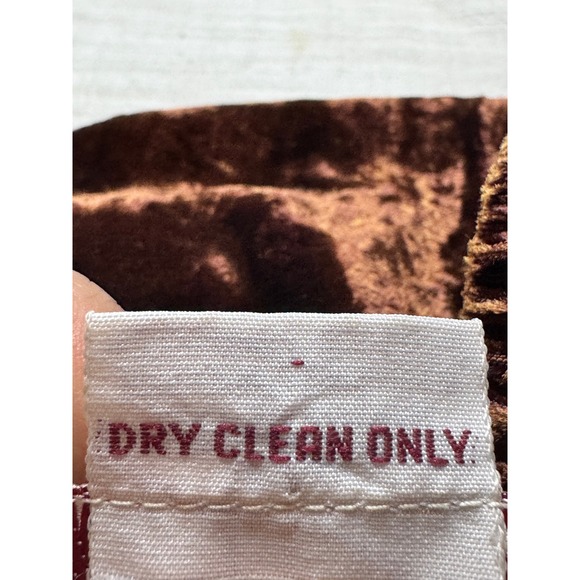 Y2K Crushed Velvet‎ Maxi Skirt M L Gypsy Fairy  Grunge Tiered Crochet Lace Boho - Picture 6 of 9